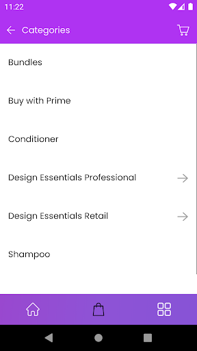 Salon Essentials App Screen 2