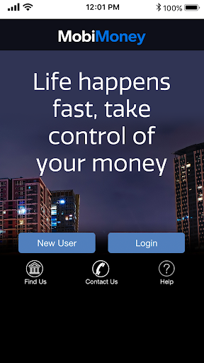 Android application MobiMoney screenshort