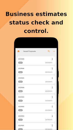 eEstimate Screen 3