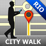 Rio de Janeiro Map and Walks icon
