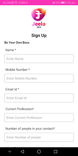 Jeelo Business Screen 3
