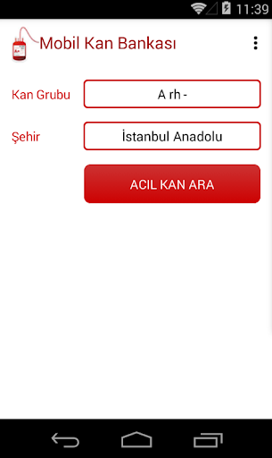 Kan Bankası Screen 2