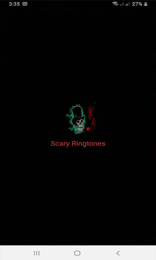 Android application Scary Ringtones screenshort