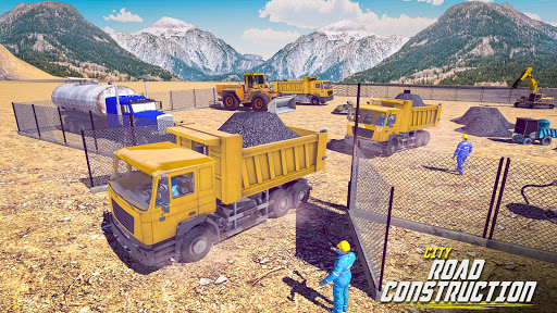 Heavy Sand Excavator Sim City Road Construction screenshots 7