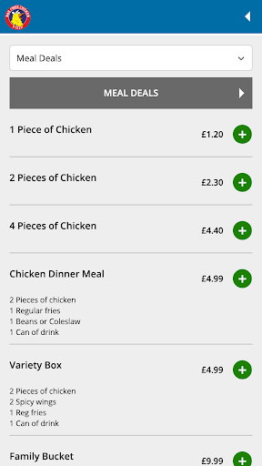 M&S Fried Chicken and Pizza Screen 2