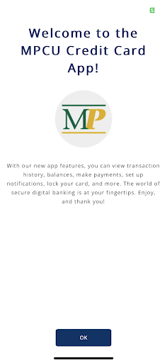 Android application MPCreditCard screenshort