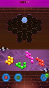 Hexa Blocks - 六邊形益智遊戲