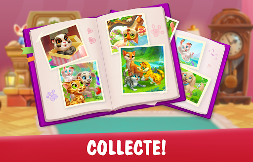 Télécharger Gratuit Garden Pets Puzzle – Jeu de Match 3 gratuit APK MOD (Astuce) screenshots 4