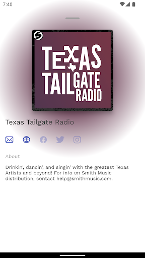 Texas Tailgate Radio Screen 3