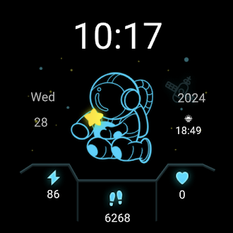 Game screenshot Space Star- for wear os 5 mod apk