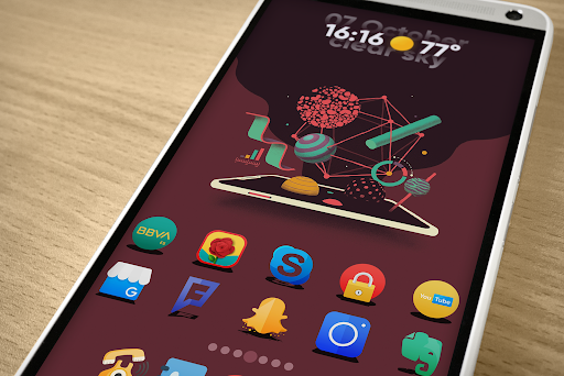 Proton - Icon Pack Screenshot 1 - AppWisp.com