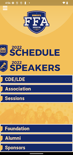 Android application Minnesota FFA Convention screenshort