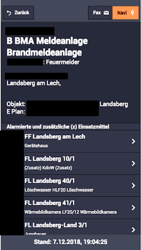 FwLL Alarm Screen 2