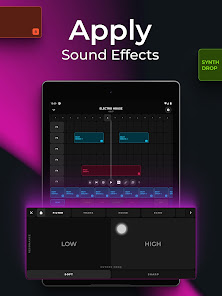 Screenshot 11 Mixgrid: Music & Beat Maker android