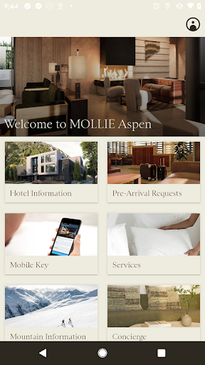 Android application MOLLIE Aspen screenshort