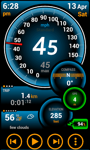 Ulysse Speedometer Pro 1.9.87 (Patched) Gallery 1