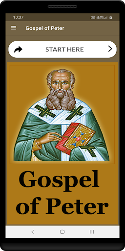 Android application Gospel of Peter screenshort