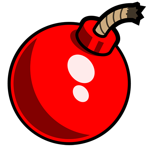 Minesweeper game of minefields logo