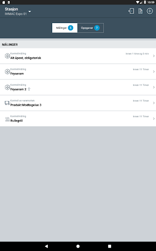 Android application CheckPoint Probe screenshort