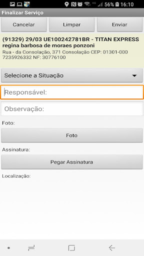 HJ Logística Screen 3