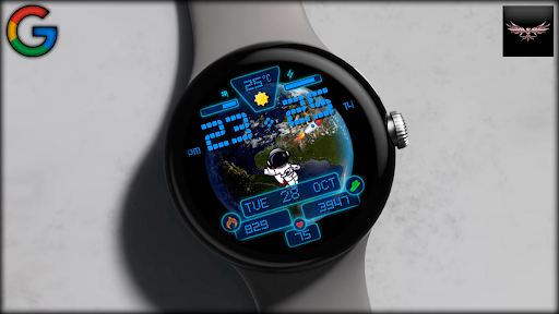 Animated Orbit Watch Face screenshot 2