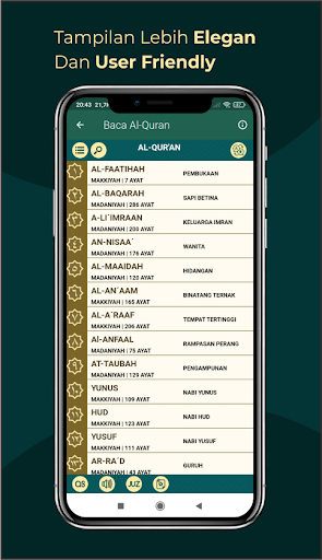 Al Quran Terjemah & Murottal Screen 2