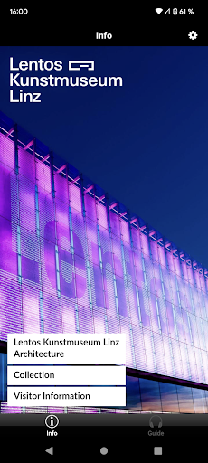 Android application The Lentos Kunstmuseum Linz screenshort