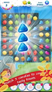 Gummy Candy Match 3 Earn Btc