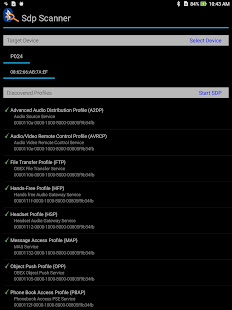 Bluetooth Profile Scanner 1.0 Screenshots 7