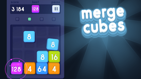 Merge Block 2048 Join Cube 3D
