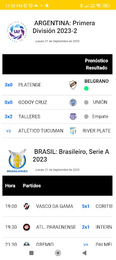 Gurú del Gol Screen 2