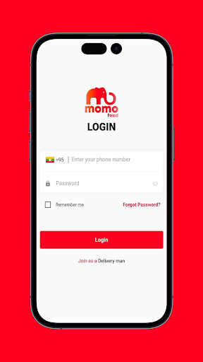 MoMo Food Delivery Screen 2