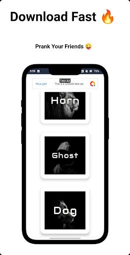 Android application Funny Soundboard App to Prank. screenshort