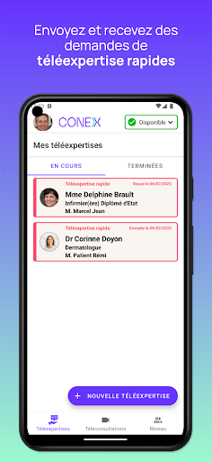Android application CONEX SANTE - S.T.R. 1-2-3 screenshort