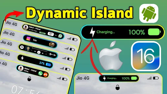 Dynamic Island - IOS 16 Notch