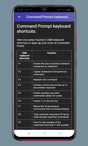 Screenshot of Guide to Learn Command Line
