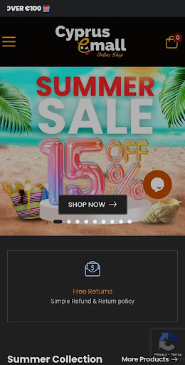 Android application CyprusEmall screenshort