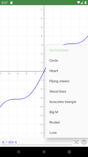 Android application Grapher Lite screenshort