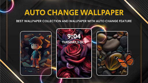 Android application 4K, HD Wallpaper - Parallax screenshort