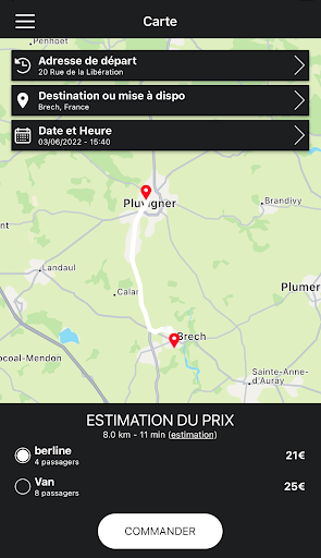 BRETAGNE CHAUFFEUR Screen 3