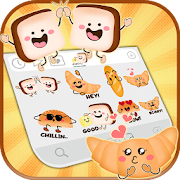 Bread Love Emoji Stickers