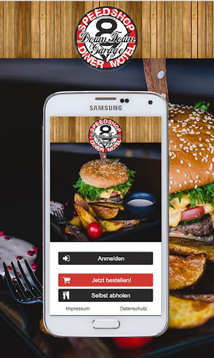 Android application Down Town Burger screenshort