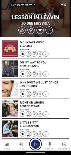 104.9 Max Country Screen 2