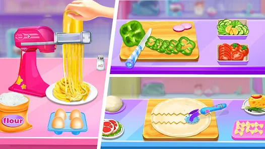 Play Free Pasta Games - Cooking Games