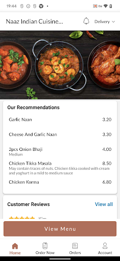Naaz Indian Cuisine Screen 2