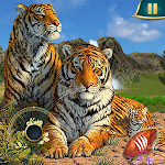 Cover Image of Скачать Wild Tiger Family Simulator 3D 0.1 APK