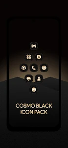 Cosmo Black Icon Pack