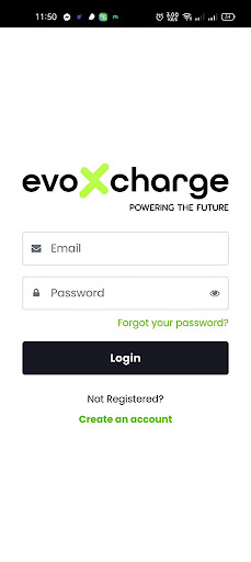 Android application EVOx - EV Solutions screenshort