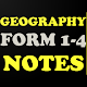 Geography Form1-4 Notes IKcse