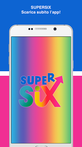 Android application SuperSix screenshort